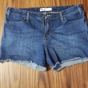 Women's Levi Jean Shorts Size 14